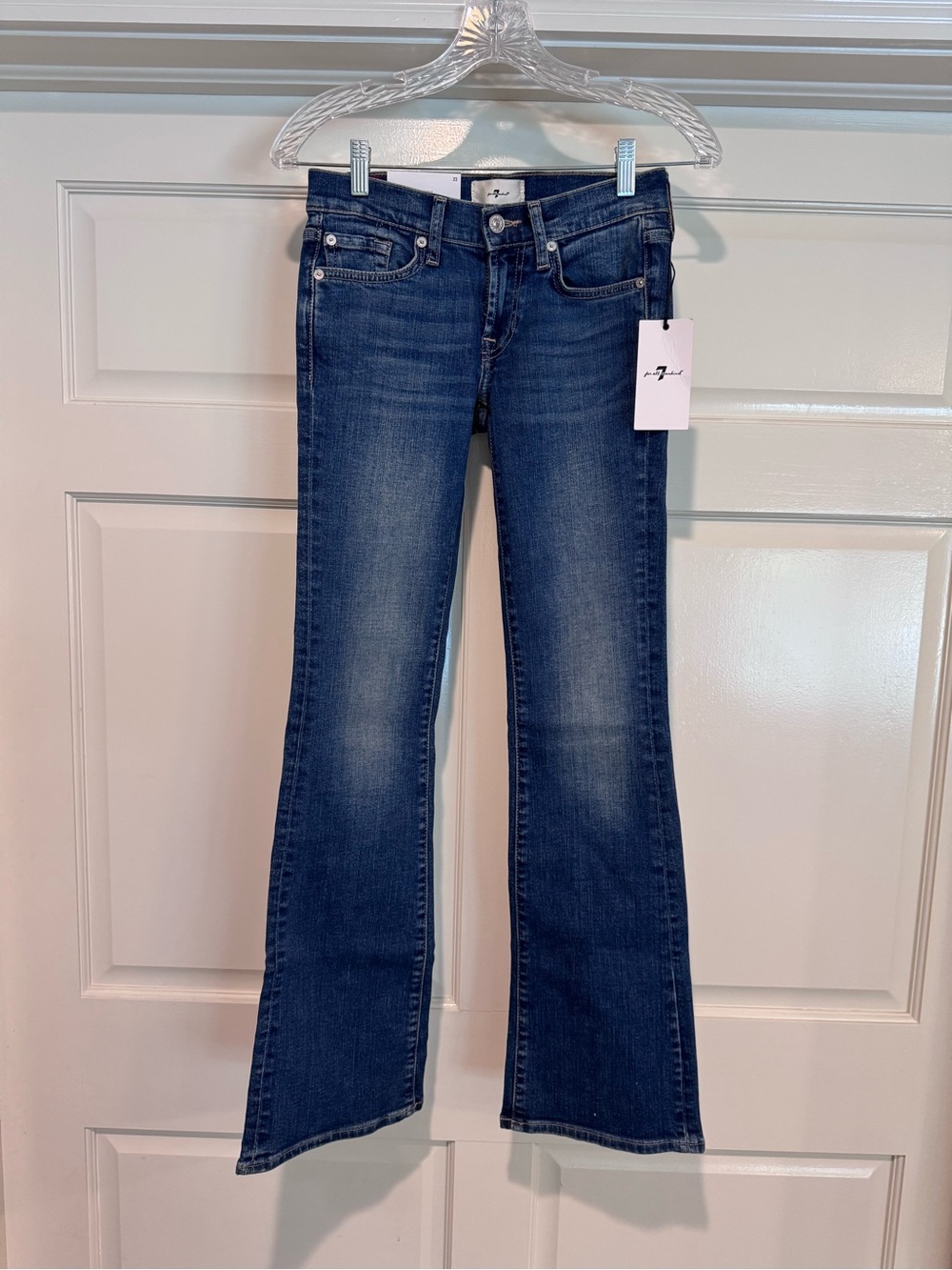 7 For All Mankind Dark Blue Jeans